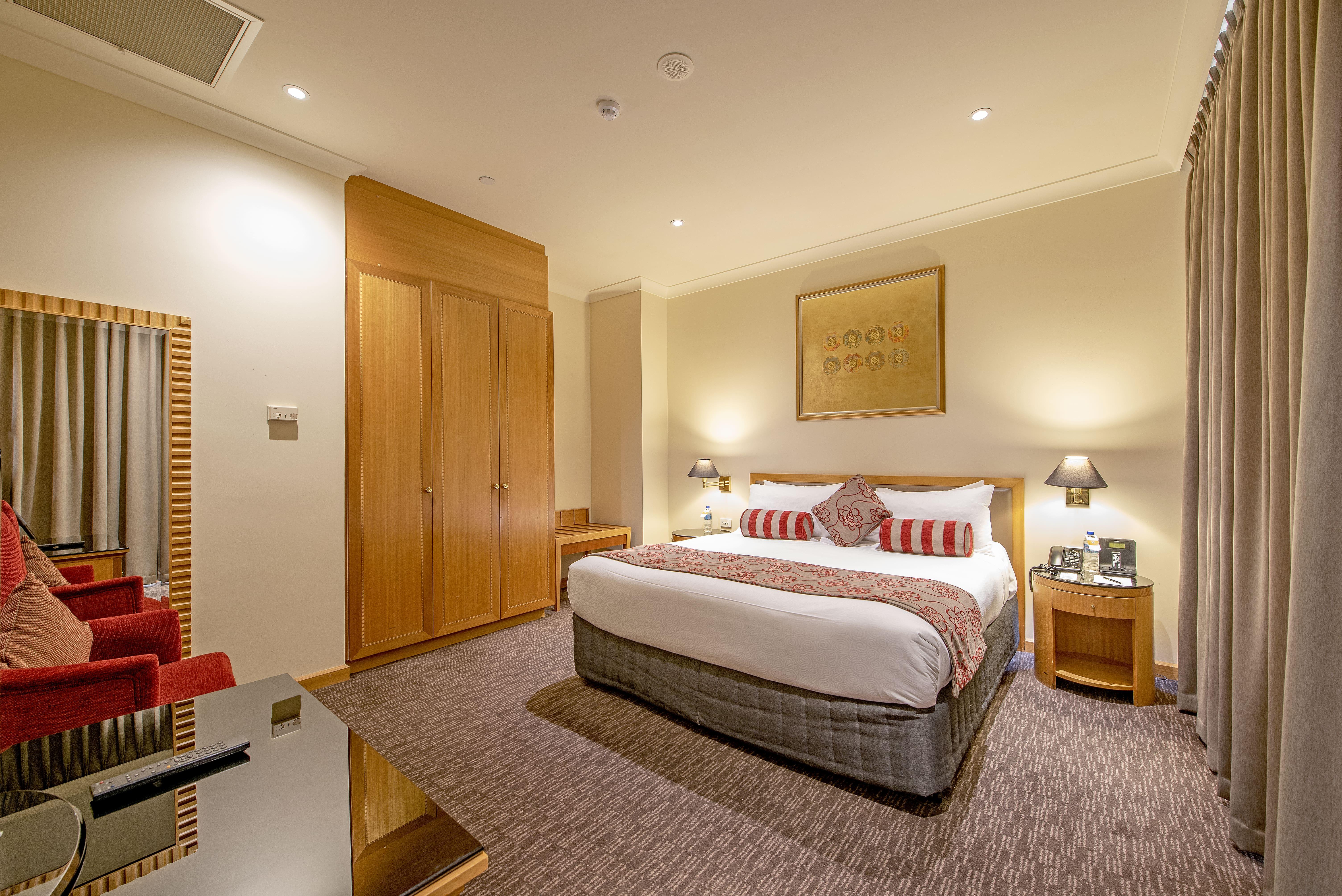 Duxton Hotel Perth Exterior foto A bedroom at the hotel